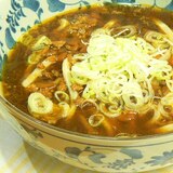 カレーの残りでリメイク★和風カレーうどん